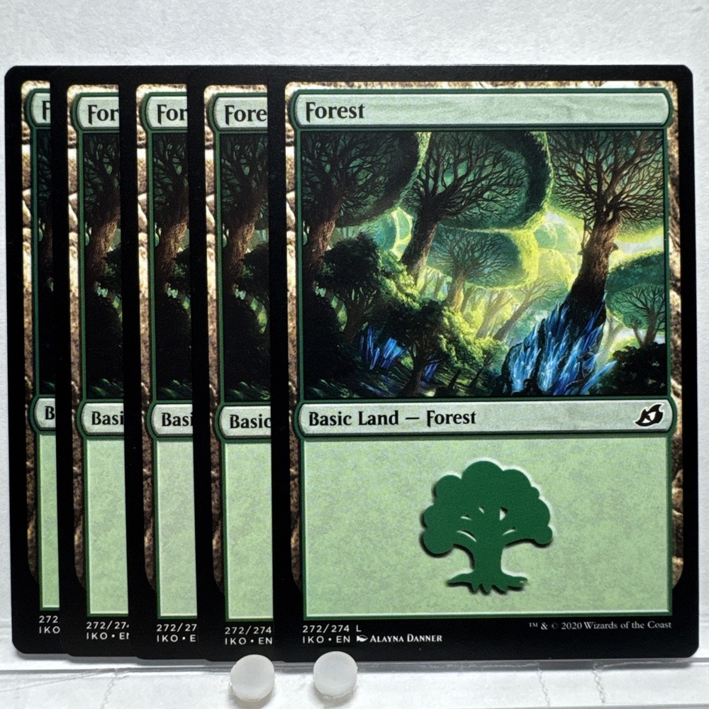 5x Forest | 272/274 | Ikoria Lair of Behemoths | MTG Magic Cards
